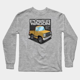 Impact Yellow - Power Wagon (1980) Long Sleeve T-Shirt